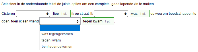 Sample answer template